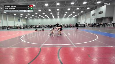 126 lbs Consi Of 64 #1 - Joseph Bazan, GA vs Juan Guzman, ID