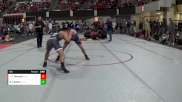 160 lbs Quarterfinal - Tyler Tennant, Glendive Mat Devils vs Robert Laakso, Cascade Little Guy Wrestling
