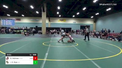 184 lbs Consi Of 16 #1 - Simeone Holmes, Virginia Tech WC vs Chase Dye, Central Florida