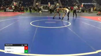 160 lbs Round Of 16 - Izaak Padilla, Barton Racing vs Tyler Begay, East Valley WC