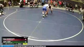 111 lbs Cons. Round 1 - Kody Goss, Ruby Mtn Wrestling vs Kale Robertson, Canyon View Falcons