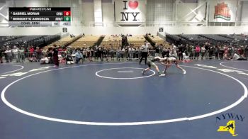 85 lbs Cons. Semi - Benedetto Annoscia, Apex Wrestling NYC (Hudson Valley) vs Gabriel Moran, Columbia Youth Wrestling Club