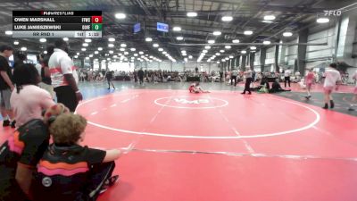 106 lbs Rr Rnd 1 - Owen Marshall, Faith & Fellowship Wrestling Club - HSB vs Luke Janieszewski, Dover Bandits - HSB