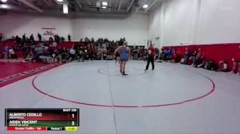 285 lbs Champ. Round 2 - Alberto Cedillo, Broomfield vs Aiden Vincent, Mountain Vista