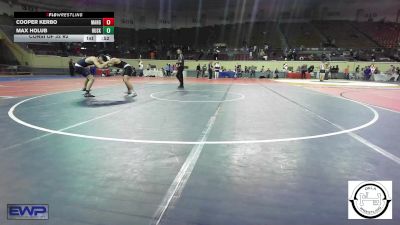 150 lbs Consi Of 32 #2 - Cooper Kerbo, Mangum Wrestling vs Max Holub, Husky Wrestling Club