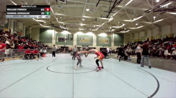 152 lbs Cons. Round 2 - Gabriel Gonzales, Kearny vs William French, Mt Carmel