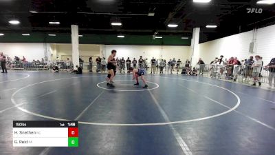 150 lbs Round Of 128 - Hayden Snethen, NC vs Griffen Reid, PA