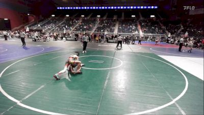 86 lbs 5th Place - Greyson Gintoli, Victory WC vs Preston Miller, Nebraska Elite