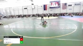 58 lbs Rr Rnd 2 - Rocket Furr, Pounders WC vs Logan Herrerra, As Cross Trained WC