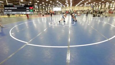 105 lbs Round 2 (10:30am Friday) - Noah Desmond, Dynasty Black vs Axl Kind, Crass Trained