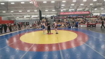 207 lbs Round 3 (12 Team) - Lindsay Laws, Lock Haven University vs Emily Dudar, Western New England