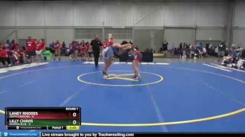 200 lbs Round 1 (8 Team) - Laney Rhodes, South Carolina vs Lilly Chavis, Georgia Blue