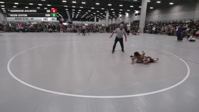 49 lbs Champ. Rd Of 16 - Harrison Ahlberg, Summit Wrestling Academy vs Keon Ooton, Prodigy Wrestling