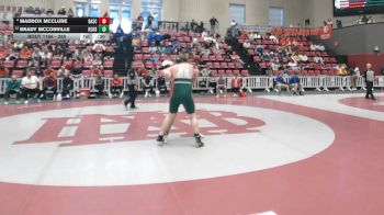 285 lbs Cons. Round 2 - Maddox Mcclure, Baylor School vs Brady McConville, Knoxville Catholic High School