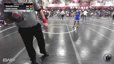 175 lbs Semifinal - Benjamin Rosen, Gunn vs James Curoso, Clovis