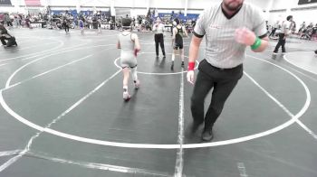 83 lbs 2nd Place - Isaiah Baca, Juggernaut WC vs Renzhi Yi, Bay Area Dragons WC