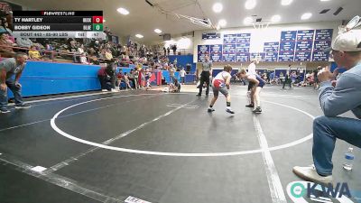 85-90 lbs Rr Rnd 4 - Ty Hartley, Husky Wrestling Club vs Bobby Gideon, Blue Devil Wrestling