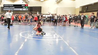 73 lbs Rr Rnd 9 - Kaison Deats, Mat Assassins Black - MSE vs Joshua Latham, CTWHALE Orca - MSE