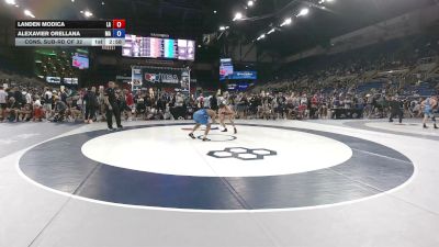 120 lbs Cons. Sub-rd Of 32 - Landen Modica, Louisiana vs Alexavier Orellana, Massachusetts