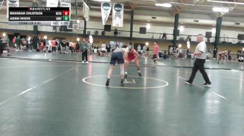 141 lbs Consi Of 8 #1 - Brandan Chletsos, Rutgers vs Aiden White, Unaffiliated