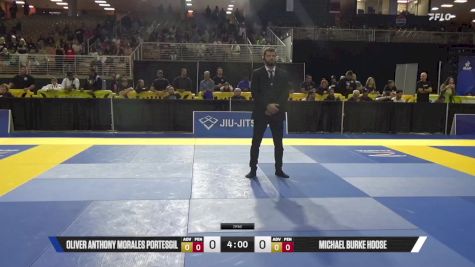 Michael Burke Hoose vs Oliver Anthony Morales Portesgil 2025 Pan Kids Jiu-Jitsu IBJJF Championship