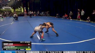 75 lbs Round 5 - Henry Cook, Waconia Wildcats vs Landon Kratt, Summit Wrestling Academy