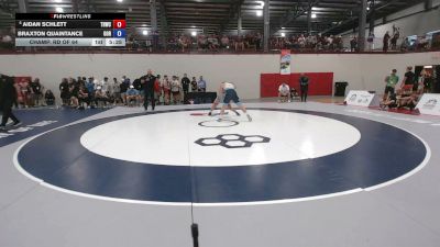 86 kg Champ. Rd Of 64 - Aidan Schlett, Tar Heel Wrestling Club vs Braxton Quaintance, Golden One RTC