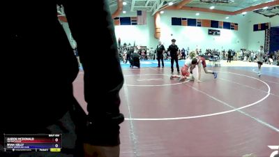 125 lbs Cons. Semi - Ryan Kelly, Viking Wrestling Club vs Aaron McDonald, VB Fighthouse