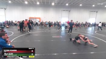 70 lbs 1st Place Match - Kyzer Powers, C2X vs Milo Sligh, Cobra Wrestling Club