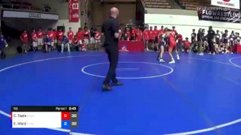 113 lbs Round 3 (16 Team) - Cervando Tapia, TCWA vs Ethan Ward, SJWA