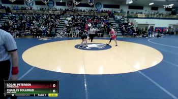 157 lbs Champ. Round 1 - Logan Peterson, Cumberland vs Charles Bollerud, Ladysmith