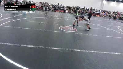 56 lbs Round 1 (3 Team) - Attley Stevens, Level Up Wrestling vs Romeo Ortiz, Top Rank