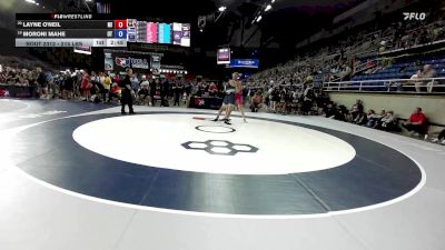 215 lbs Cons. Rd Of 64 - Layne O'Neil, MI vs Moroni Mahe, UT