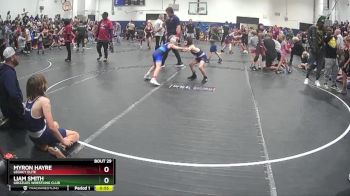 65 lbs Semifinal - Liam Smith, Grizzlies Wrestling Club vs Myron Hayre, Legacy Elite