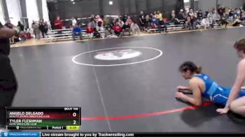 132 lbs Cons. Round 2 - Angelo Delgado, Reality Sports Wrestling Club vs Tyler Fleshman, Elma Wrestling Club