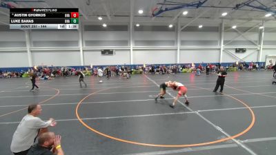 144 lbs Champ. Round 1 - Luke Banas, Unattached vs Austin Gyorkos, Unattached