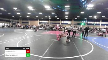 81 lbs Semifinal - Antonio Aguilar, Red Wave WC vs Royce Amavizca, Wolfpack WC