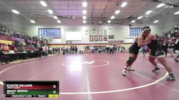 285 lbs Semifinal - Elmotie Williams, LIBERTY NORTH vs Brady Griffin, WILLARD
