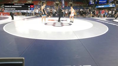 150 lbs Champ. Rd Of 128 - Charlie Herrington, CA vs Nevan Doyle, WI