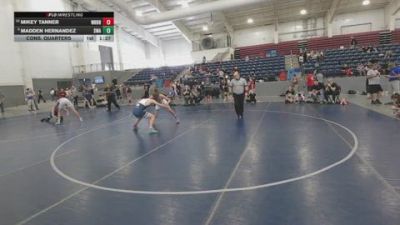 150 lbs Cons. Quarters - Madden Hernandez, Sublime Wrestling Academy vs Mikey Tanner, White Rhino
