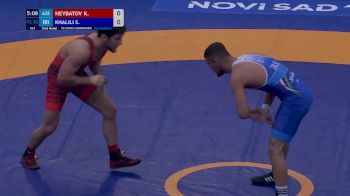 70 kg Final 1-2 - Kanan Heybatov, Azerbaijan vs Sina Khalili, Iran