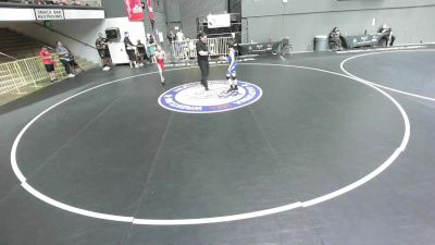 74 lbs Cons. Round 3 - Prince Dugan, Driller Wrestling Club vs Aiden Fine, LAWC