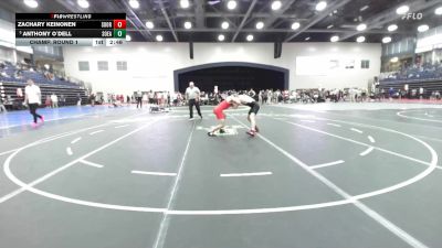 133 lbs Champ. Round 1 - Anthony O`dell, Southeastern vs Zachary Keinonen, Southern Oregon