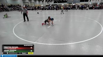 53 lbs Quarterfinal - Asher Fewson, The Best Wrestler vs Preston Michael, Immortal Athletics WC