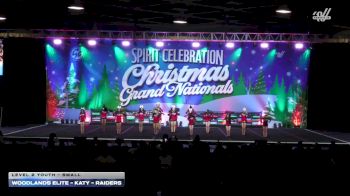 Woodlands Elite - Katy - Raiders [2025 L2 Youth - Small] 2025 Spirit Celebration Christmas Grand Nationals