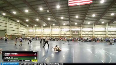 123 lbs Cons. Round 2 - Lance Tello, Hillcrest High School vs Jerry Turner, Jordan