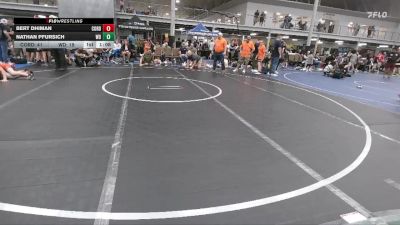 92 lbs Round 5 (6 Team) - Nathan Pfursich, Wayne Danger vs Bert Dhiman, Cordoba Trained