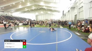 88 lbs 5th Place - Matthew Newton, Gold Rush Wrestling vs Joseph Borrego, Bobcat WC