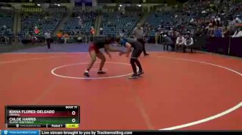 155 lbs Champ. Round 1 - Chloe Harris, Olathe-Northwest vs Kiana Flores-Delgado, Emporia