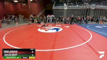 92 lbs Cons. Round 2 - Traylen Bruce, Pinedale Pummelers vs Eddie Yurkovic, Casper Wrestling Club